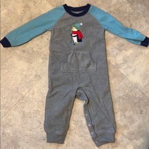 Boys fleece one piece